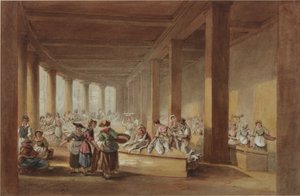 The Old Fish Market, Sandhill, Newcastle upon Tyne (i.e., toll és tinta papíron)