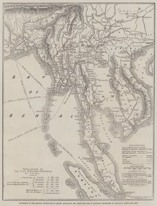 Az Electric Telegraph kiterjesztése Kantonra, Hong-Kongra stb., Rangoon kikötőjéből, R Sprye and Sons kapitány által. alkotó: John Dower