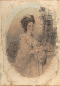 Isabella Hunter, a művész unokatestvére, 1781. alkotó: John Downman