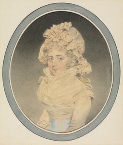 Lady Caroline Wrottesley, 1792. alkotó: John Downman