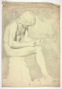 A Spinario után alkotó: John Downman
