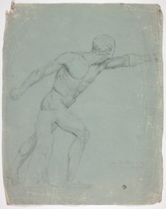 A Borghese-gladiátor a római szoborból alkotó: John Downman