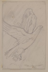 Ceyte megpróbálja elérni a napot (ceruza) alkotó: John Duncan