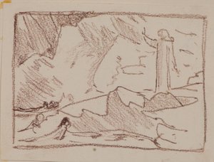 Columba áldásos sellők (ceruza) alkotó: John Duncan