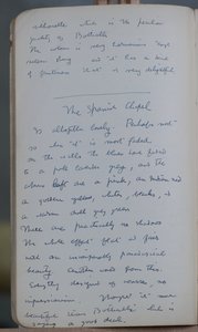 60 vázlatot és illusztrációt tartalmazó vázlatfüzet, írások a temperafestékről és a művészekről, köztük Botticelliről. alkotó: John Duncan