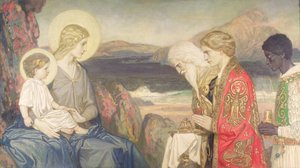 A három mágus, 1915 (tempera, vászon)