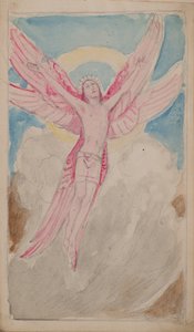 Szent Ferenc látomása (akvarell) alkotó: John Duncan