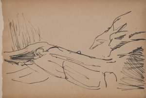 Cím nélkül (toll és tinta) alkotó: John Duncan