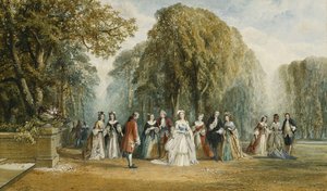 A Bevezetés: Elegáns figurák a kertben, 1870
