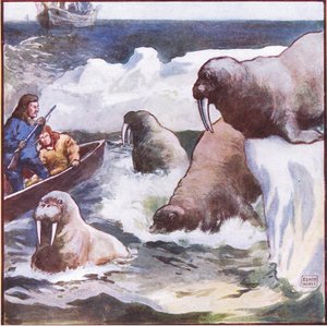 A kolosszális lények hihetetlen celerénnyel (színes litho) csavarták körbe magukat.
