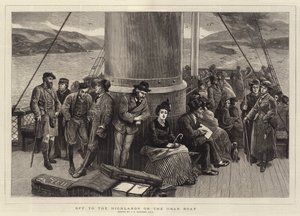 A Felvidékre az Oban hajóval alkotó: John Evan Hodgson