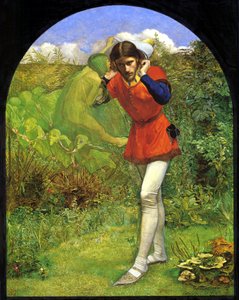 Ferdinándot megbabonázta Ariel. John Everett Millais festménye alkotó: John Everett Millais