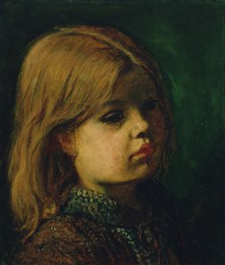 Egy lány feje alkotó: John Everett Millais