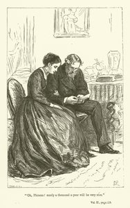 Illusztráció Phineas Finn számára, Anthony Trollope alkotó: John Everett Millais