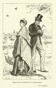 Illusztráció Phineas Finn számára, Anthony Trollope alkotó: John Everett Millais