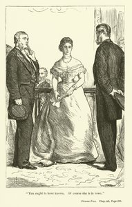 Illusztráció Phineas Finn számára, Anthony Trollope alkotó: John Everett Millais