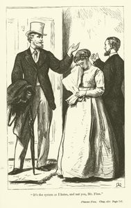 Illusztráció Phineas Finn számára, Anthony Trollope alkotó: John Everett Millais