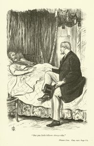 Illusztráció Phineas Finn számára, Anthony Trollope alkotó: John Everett Millais