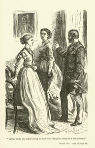 Illusztráció Phineas Finn számára, Anthony Trollope alkotó: John Everett Millais