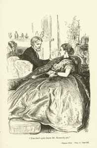 Illusztráció Phineas Finn számára, Anthony Trollope alkotó: John Everett Millais