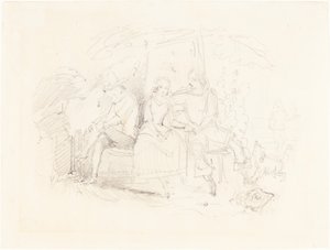 Szerelmesek egy fa alatt alkotó: John Everett Millais