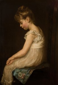 Meditáció, 1879 alkotó: John Everett Millais