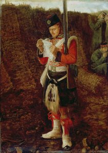 Hírek Otthonról, 1856-57 alkotó: John Everett Millais