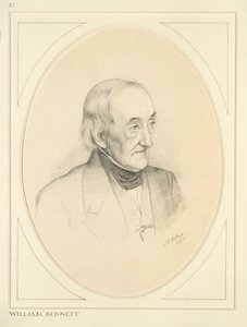 William Bennett portréja, 1850 alkotó: John Everett Millais