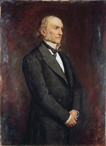 William Ewart Galdstone (1809-1898) portréja, 1879
