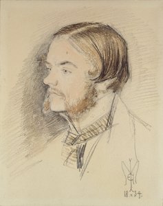 William Holman Hunt portréja, 1854 alkotó: John Everett Millais