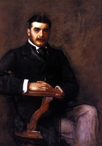 Sir Arthur Seymour Sullivan (1842-1900). J. E. Millais festménye. National Portré Gallery, London. alkotó: John Everett Millais