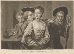 Jelenet a "The Recruiting Officer" című filmben