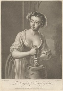 A háziasszony foglalkoztatása alkotó: John Faber the younger