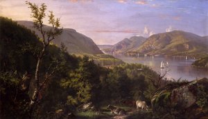 A Felvidék látképe West Pointból, 1862