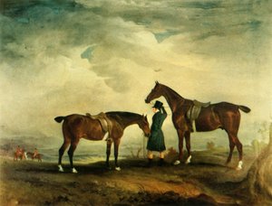 „The Hunter and the Hack: A Tipical Cob”, 19. század eleje-közepe, 1944.