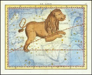 1776 - John Flamsteed - Le Lion (Leo)