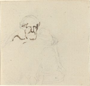 Szakállas alak alkotó: John Flaxman