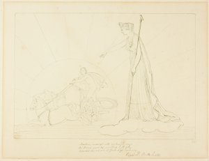 Juno a Nap lenyugvására érkezik alkotó: John Flaxman