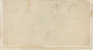 Tanulmányok lapja alkotó: John Flaxman