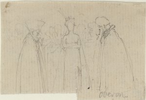 Tanulmányi lap [recto and verso] alkotó: John Flaxman