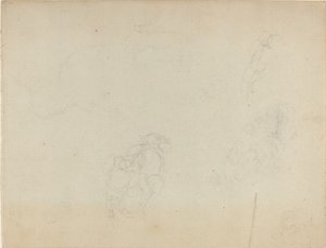 Tanulmányi lap [recto and verso] alkotó: John Flaxman