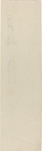 Tanulmányi lap [recto and verso] alkotó: John Flaxman