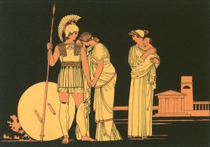 Hektor és Andromache találkozása