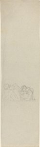 Két összebújt figura alkotó: John Flaxman