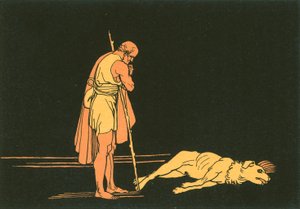 Ulysses és a kutyája alkotó: John Flaxman