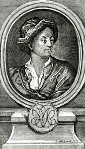 Matthew Prior, metszett J. Clark, 1722