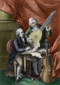 Wolfgang Amadeus Mozart és Franz Joseph Haydn