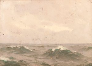 Tengeri táj, 1900 körül (olaj, vászon)
