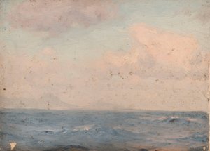 Tengeri táj, 1900 körül (olaj, vászon)