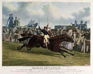 „XII. Károly” és „Euklidész”, a Doncaster-i nagy St. Leger-tétek döntő hősége alkotó: John Frederick Herring Snr